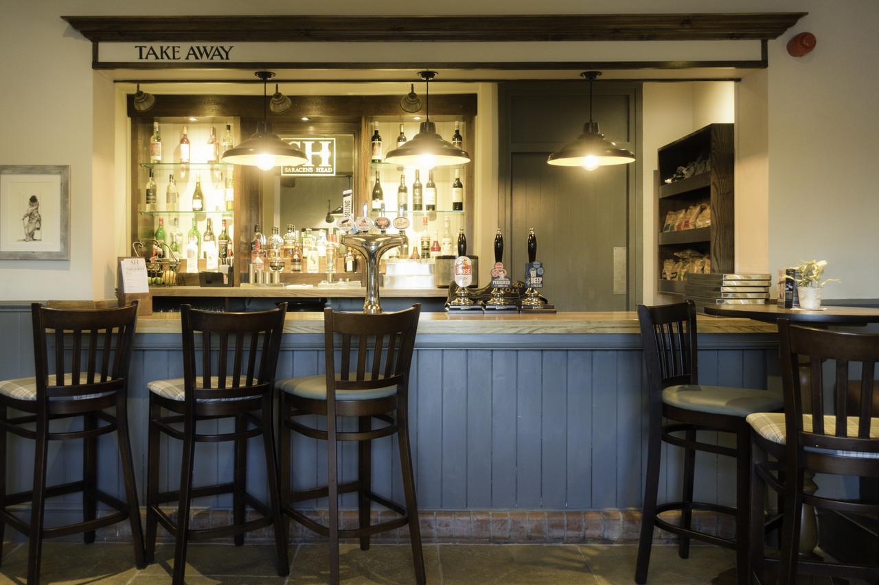 The Saracens Head Bed & Breakfast Stafford Dış mekan fotoğraf